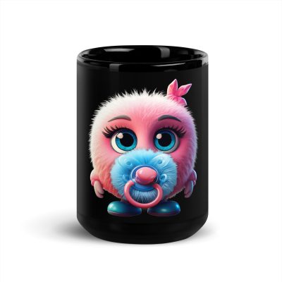 Black Glossy Mug