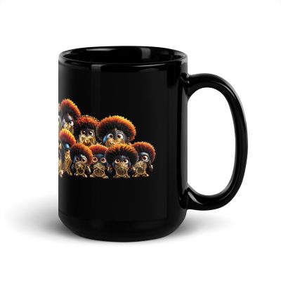 Black Glossy Mug