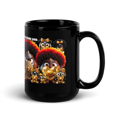Black Glossy Mug